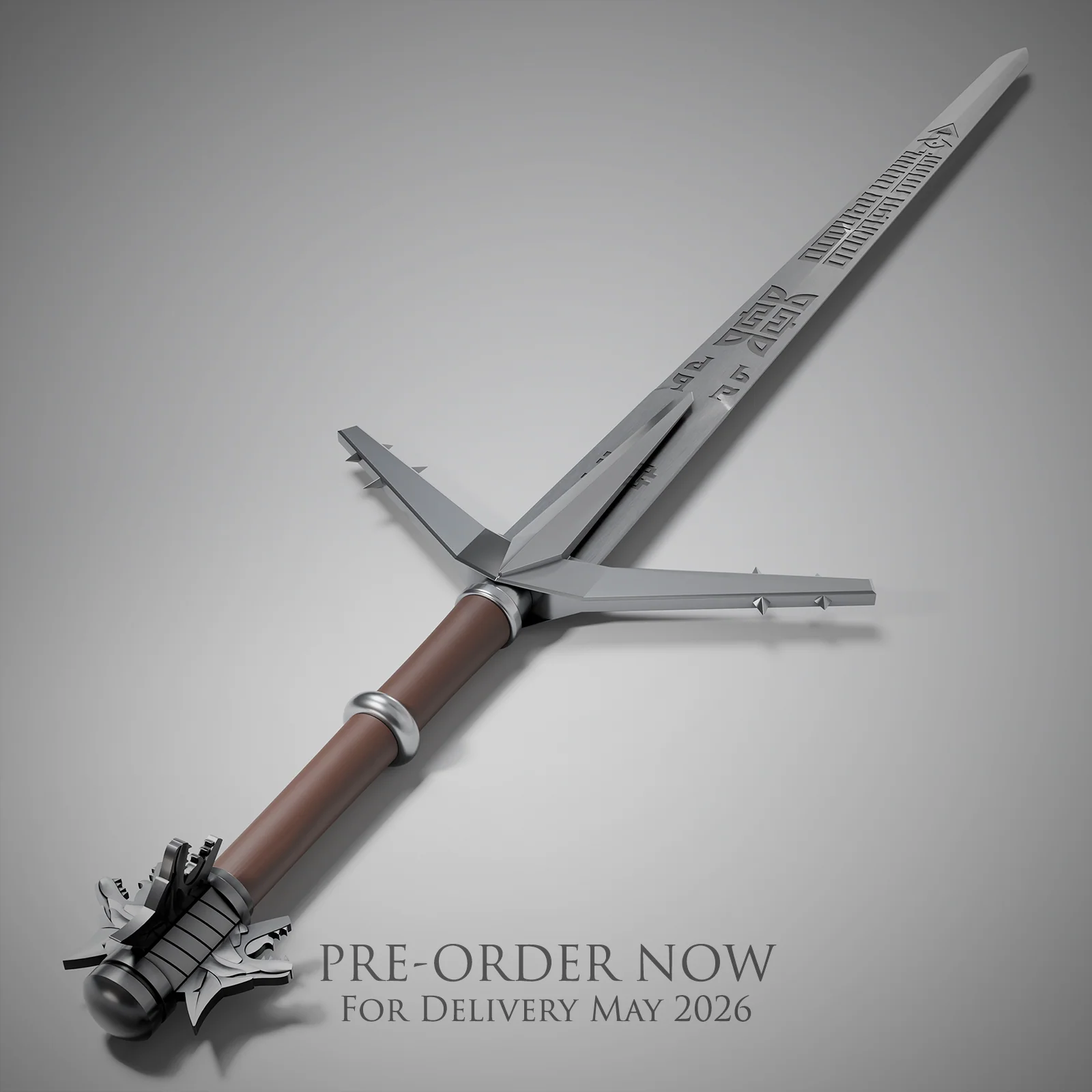 Aerondight Silver Sword - The Witcher Sword - Image 8