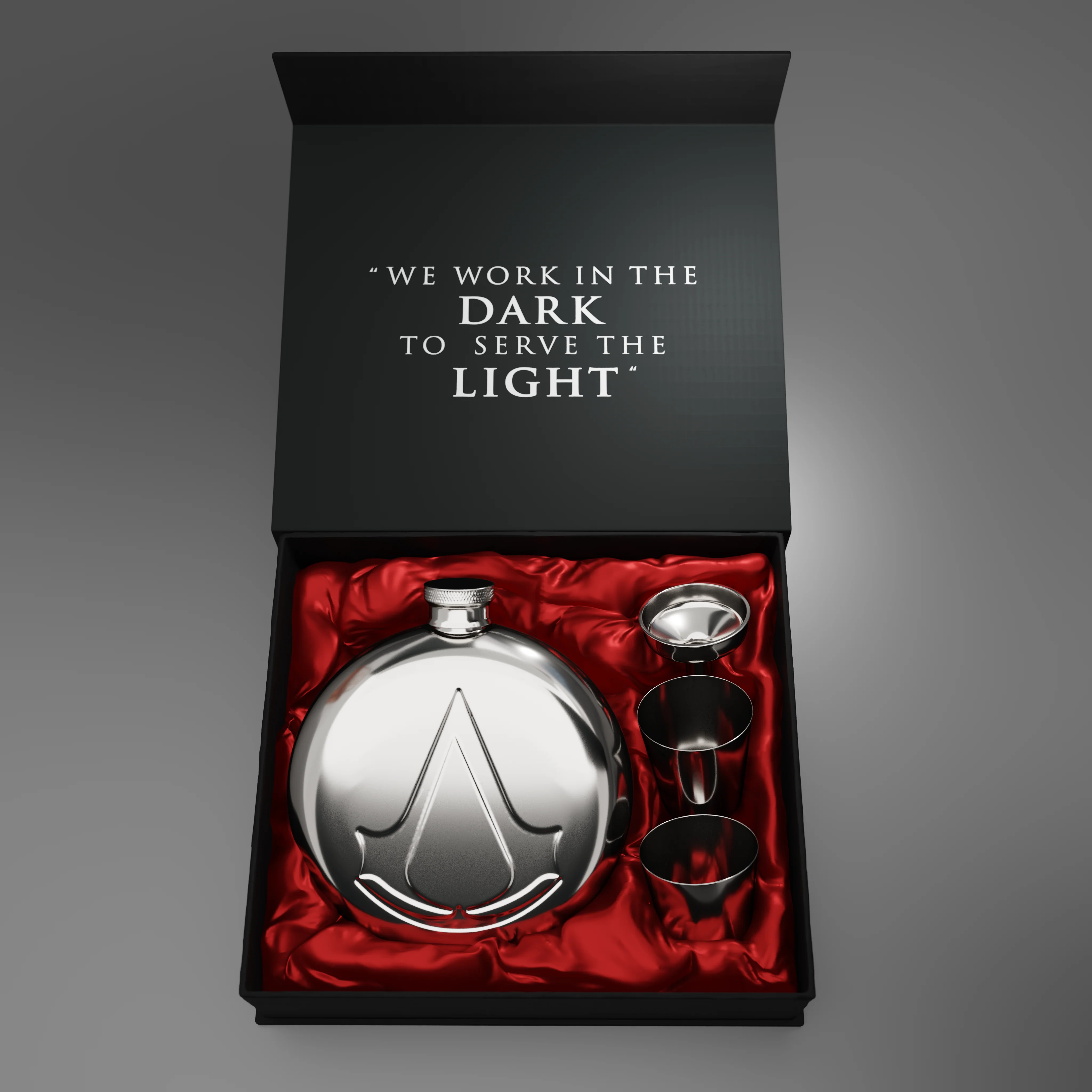 Assassin's Creed® Hip Flask Gift Set - Image 3