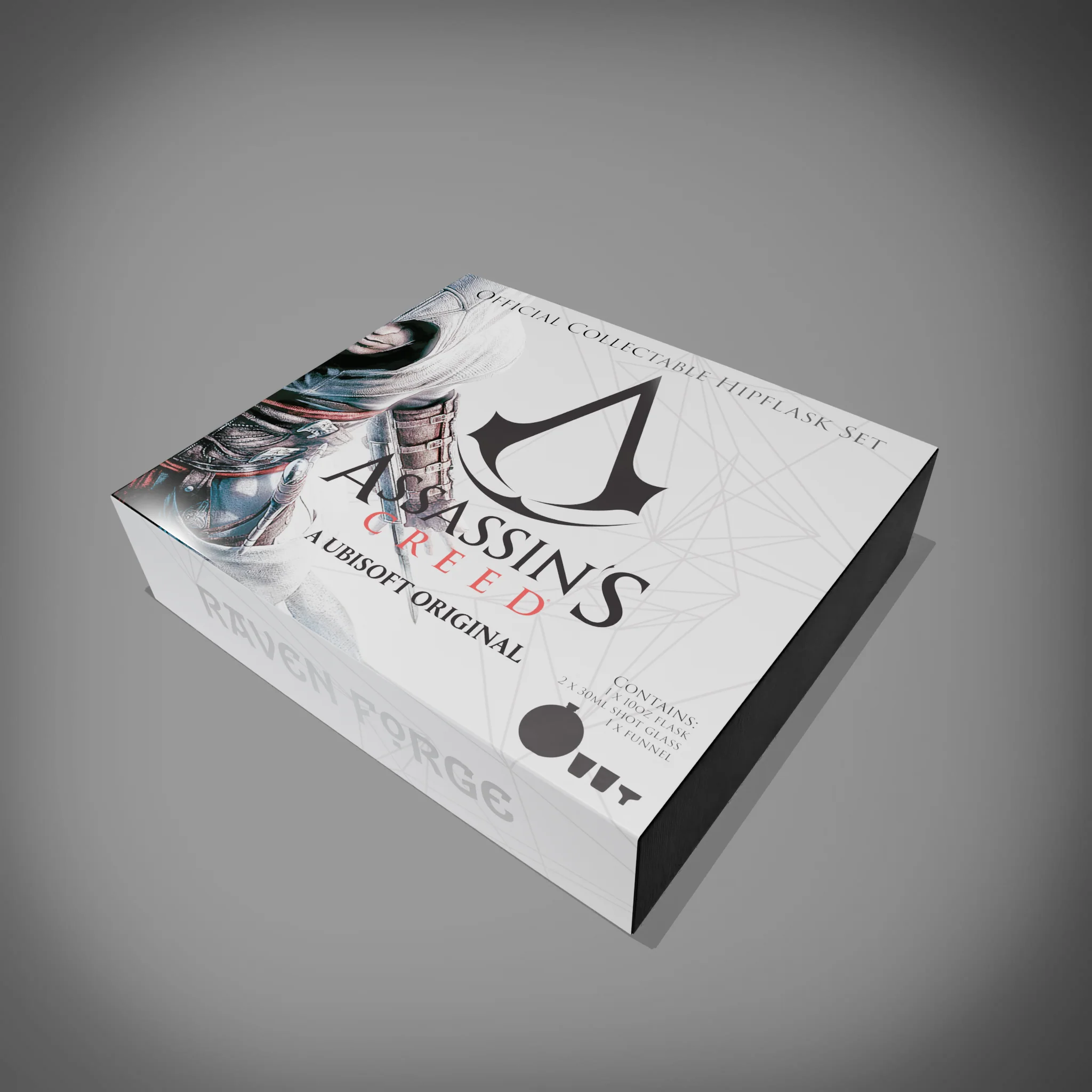 Assassin's Creed® Hip Flask Gift Set - Image 6