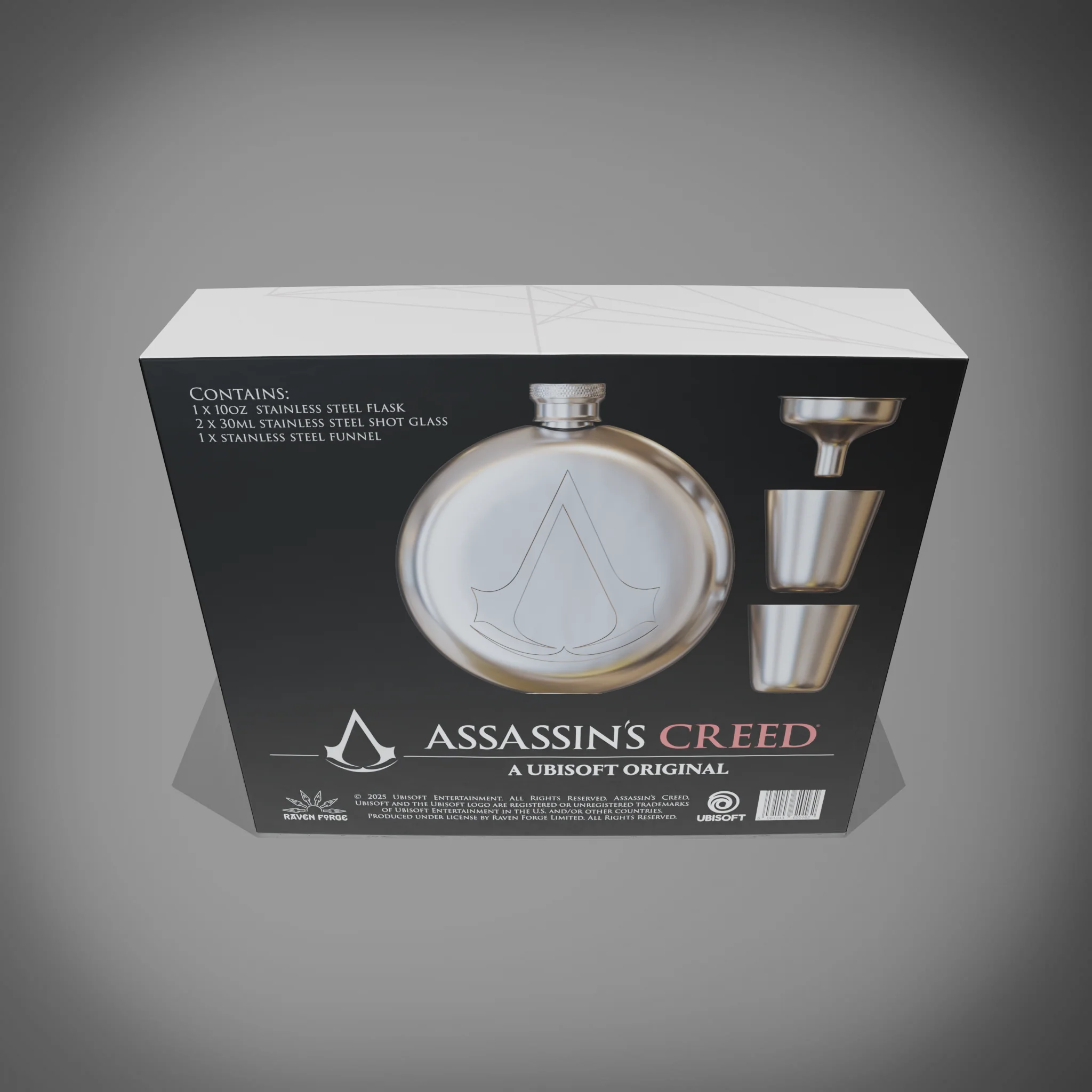 Assassin's Creed® Hip Flask Gift Set - Image 9