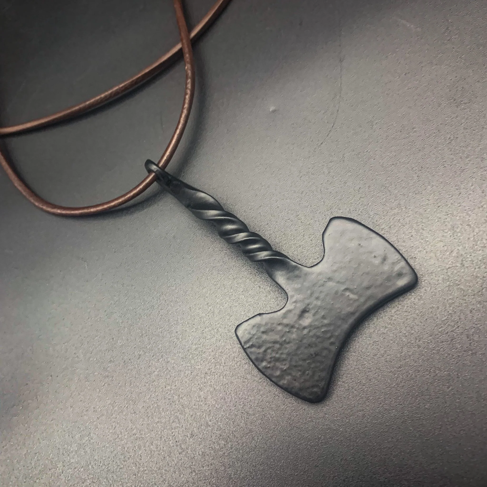 Forged Battle Axe Pendants - Image 3