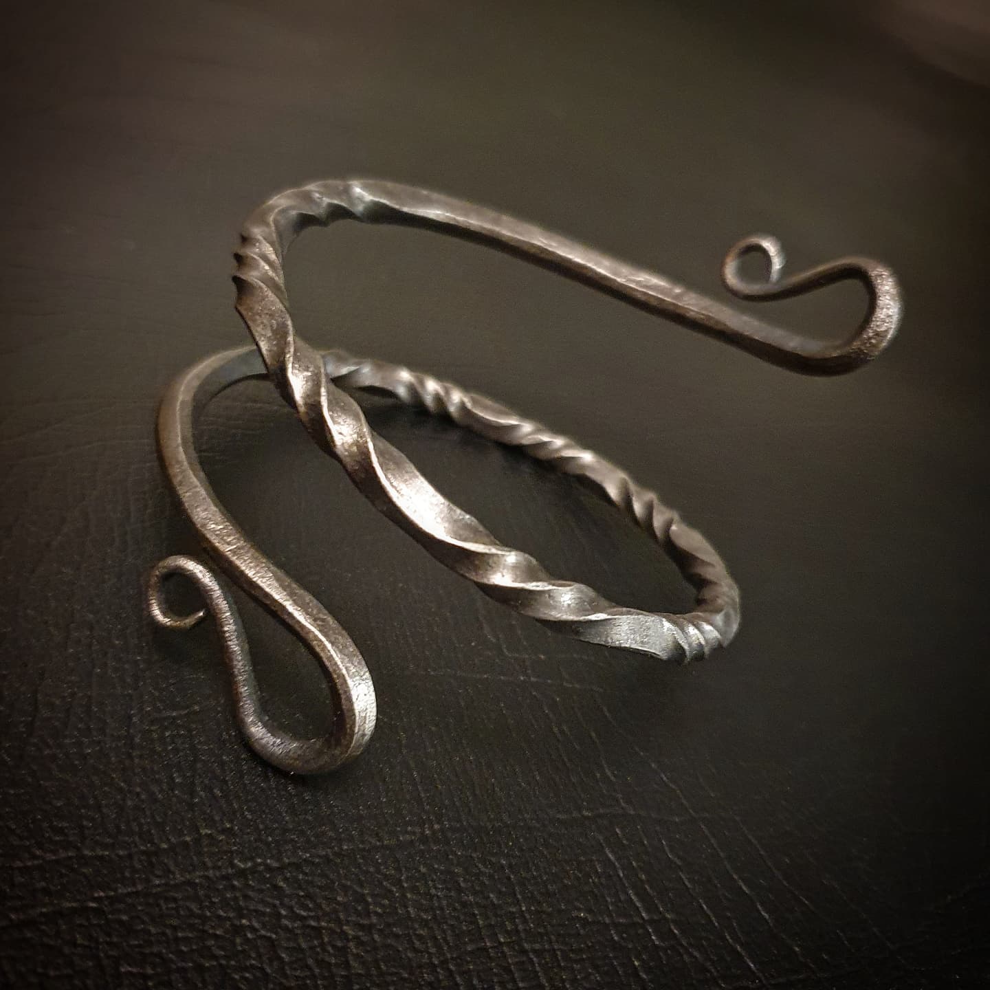 Hand Forged Arm Torc - Image 3