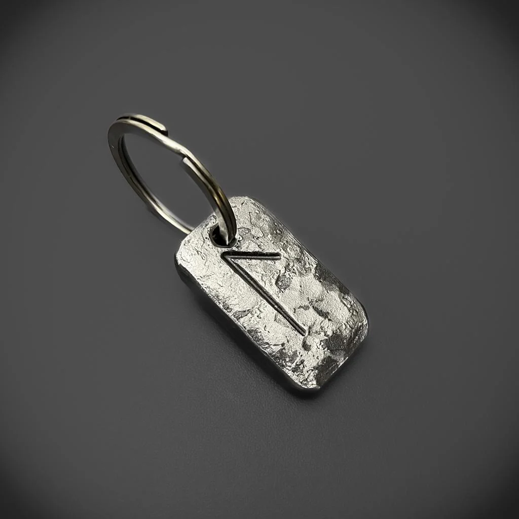 Hand-Forged Rune Keyrings - Image 13
