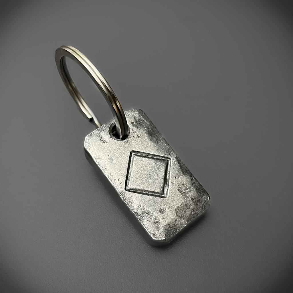 Hand-Forged Rune Keyrings - Image 18