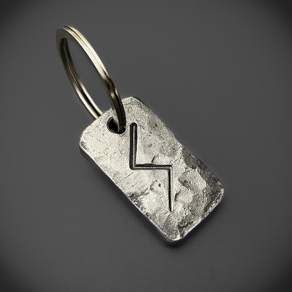 Hand-Forged Rune Keyrings - Image 20