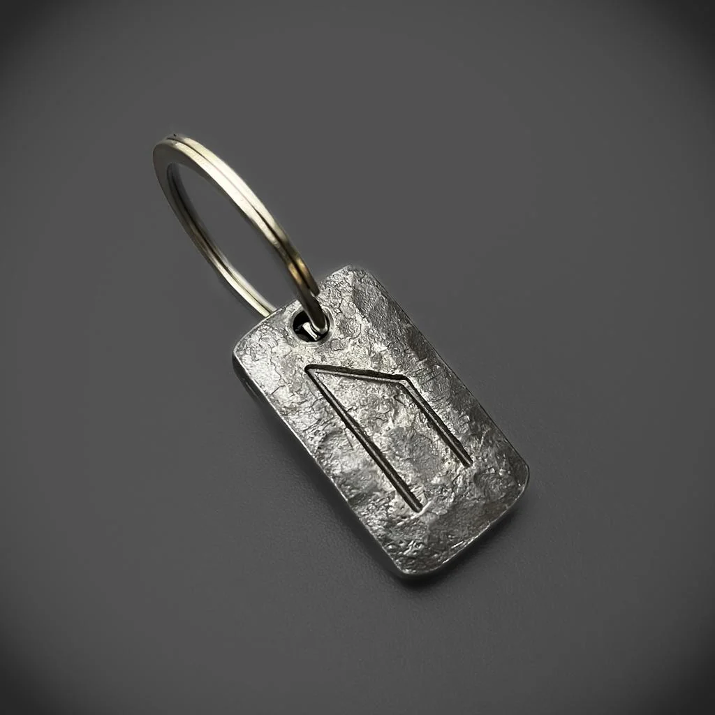 Hand-Forged Rune Keyrings - Image 22