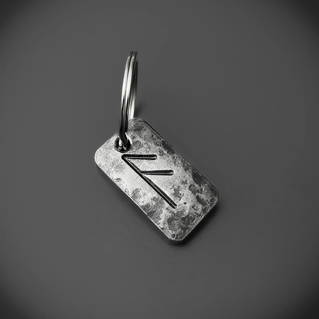 Hand-Forged Rune Keyrings - Image 3