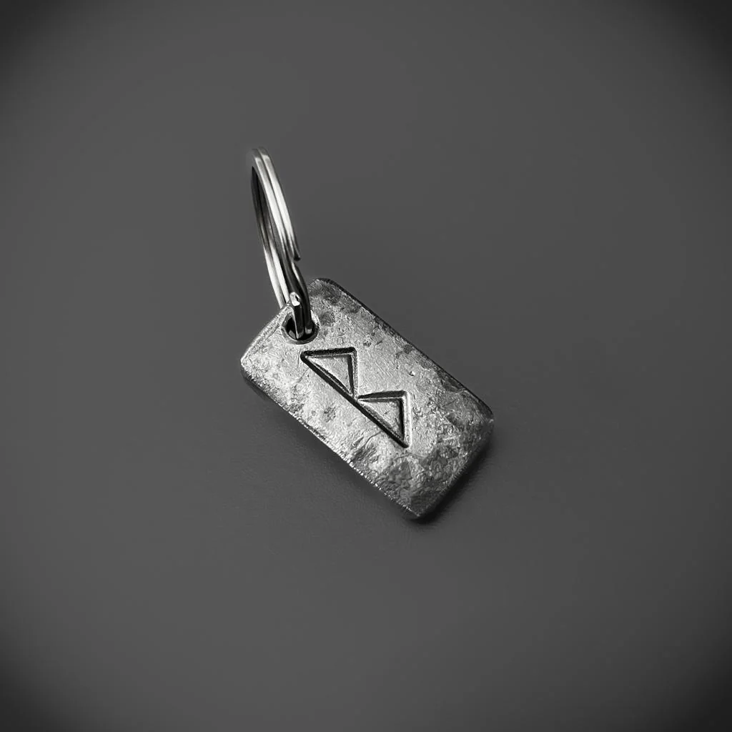 Hand-Forged Rune Keyrings - Image 4