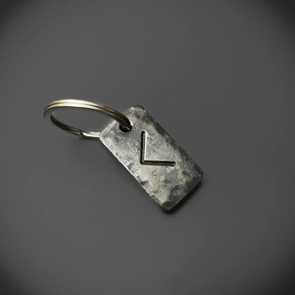 Hand-Forged Rune Keyrings - Image 5