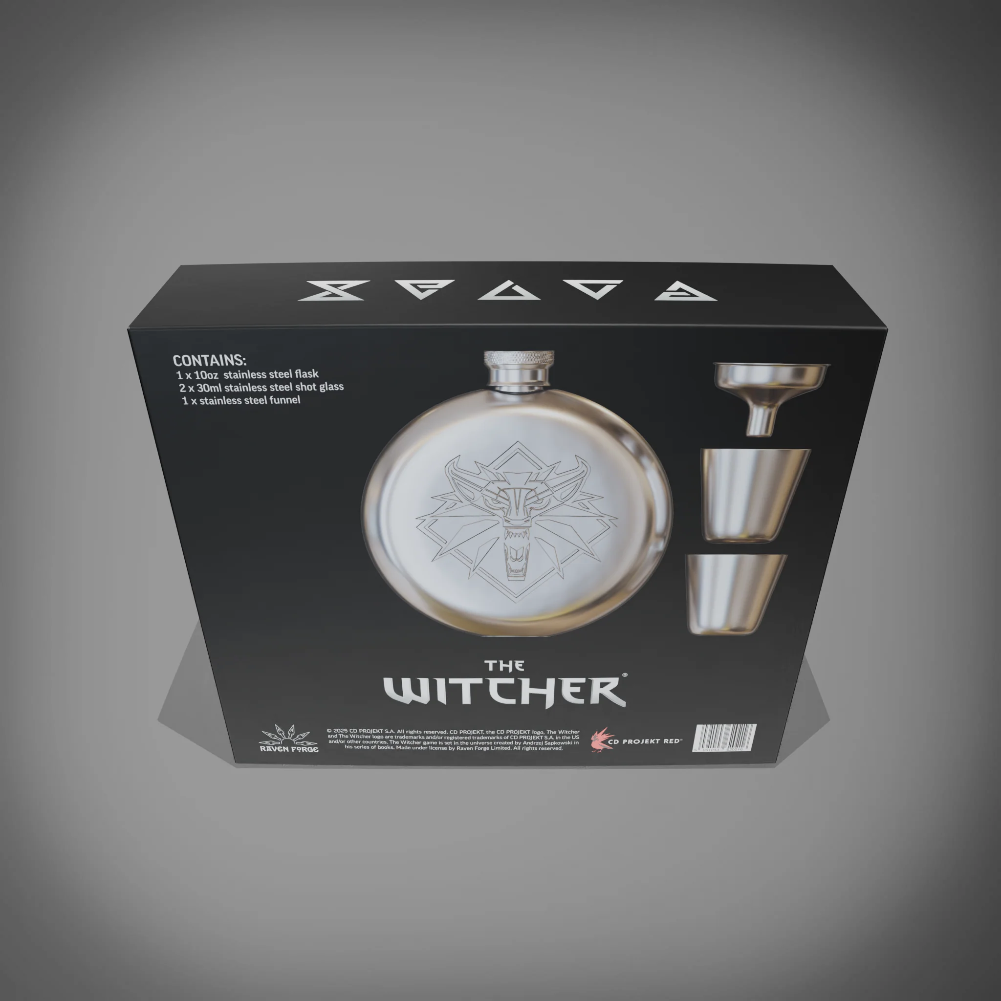 The Witcher Hip Flask Gift Set - Image 8